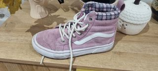 Zapatillas Vans rosas talla 34