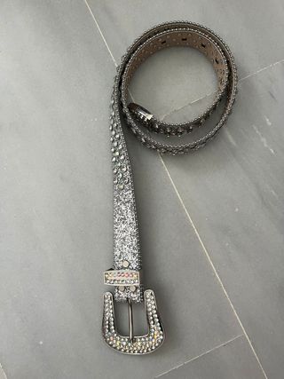 Cinturón Brillante con Diamantes de Imitación