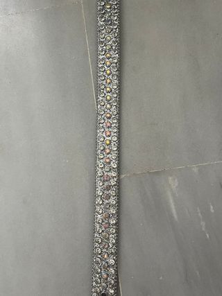 Cinturón Brillante con Diamantes de Imitación
