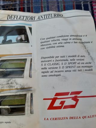 Deflectores de aire Opel Corsa 2P 1982