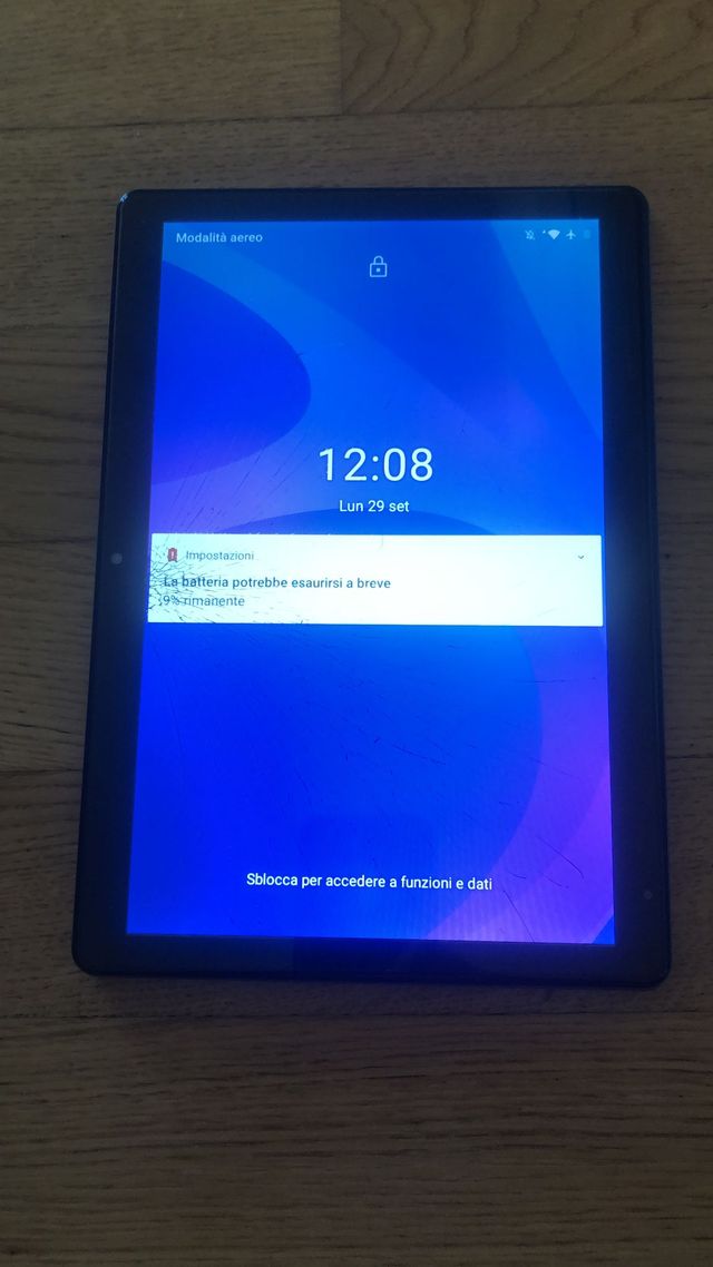 Tablet Huawei Mediapad Danneggiato