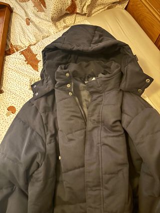 Abrigo unisex negro