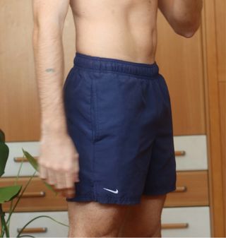 Bañador Nike Azul Marino Corto