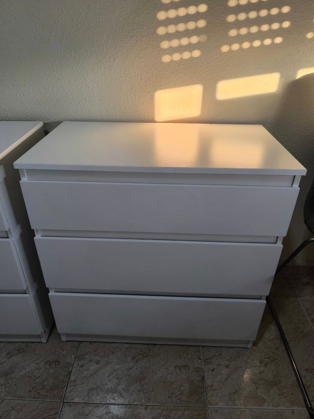 Cómoda blanca Ikea (2 unidades)