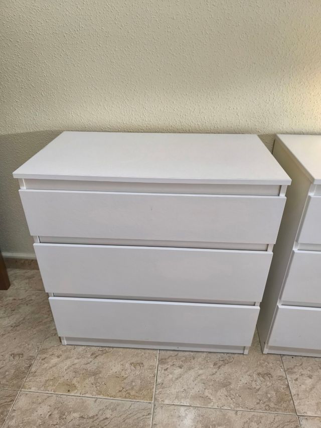 Cómoda blanca Ikea (2 unidades)