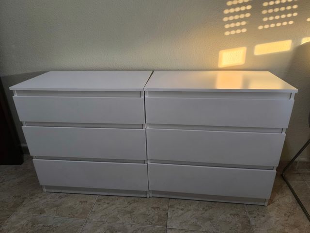 Cómoda blanca Ikea (2 unidades)