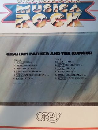 LP Graham Parker and The Rumour - Grabacion Origin