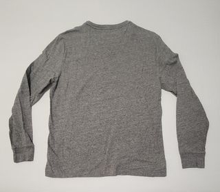 Camiseta Polo Ralph Lauren gris manga larga