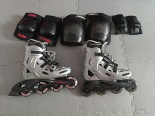 Patines Rollerblade Talla 38 + Protecciones