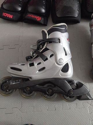 Patines Rollerblade Talla 38 + Protecciones