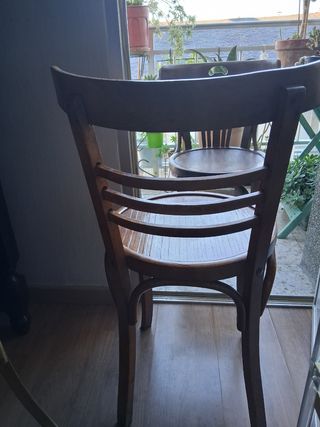 Sedie vintage in legno (3 unità)