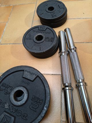Pesi e manubri da palestra