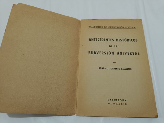 Lote Libros y Documentos Históricos Falange 1939