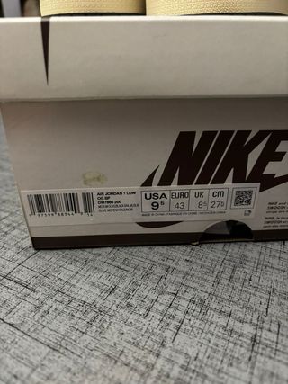 Travis Scott x Air Jordan 1 Low Olive