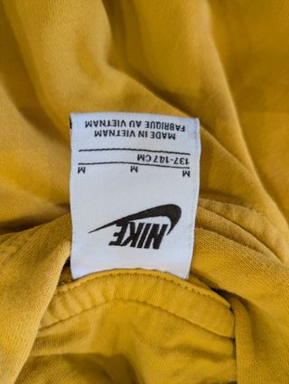 Sudadera Nike Infantil Amarilla