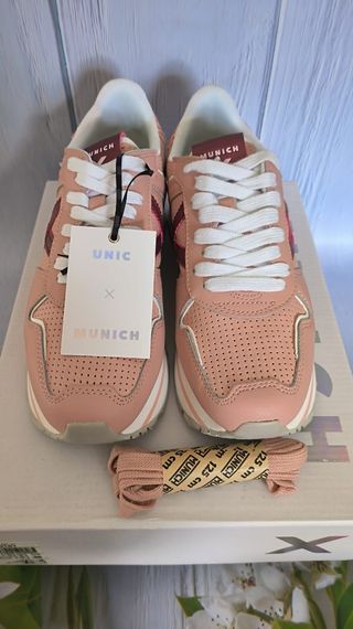 Zapatillas Munich Talla 38 Rosa 