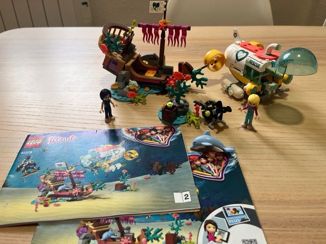 Lego Friends 41378: Sottomarino di salvataggio