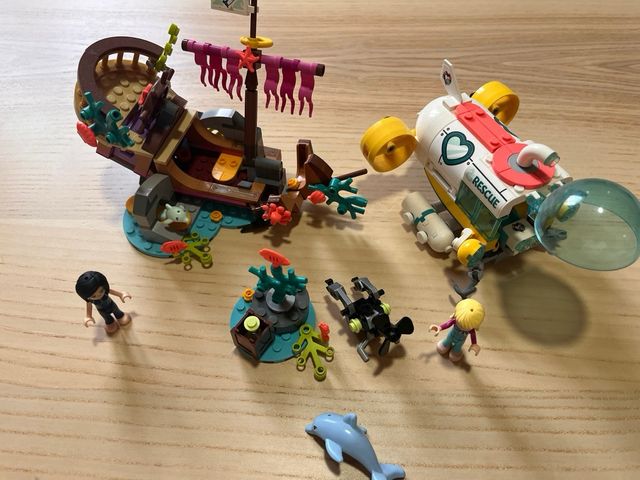 Lego Friends 41378: Sottomarino di salvataggio