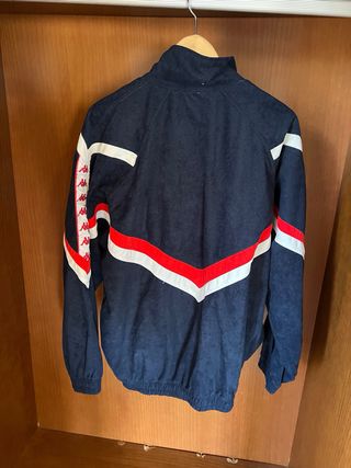 Sudadera Retro Athletic Bilbao Kappa Azul Roja