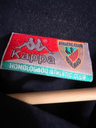 Sudadera Retro Athletic Bilbao Kappa Azul Roja