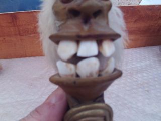 Totem artesanal étnico Inca Mexicano