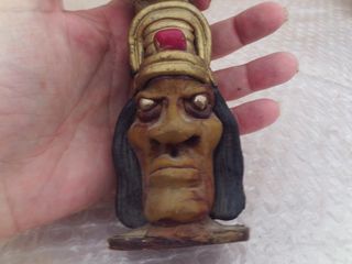 Totem artesanal étnico Inca Mexicano