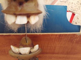 Totem artesanal étnico Inca Mexicano