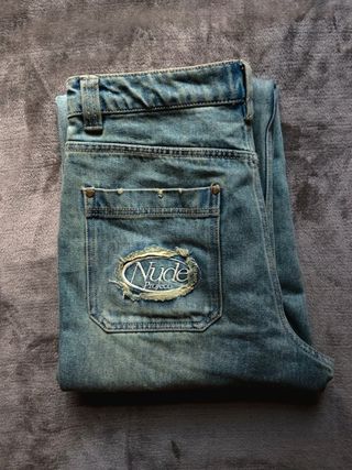 ¡¡-55%!! | Nude Project Medium Blue Jeans - Unisex