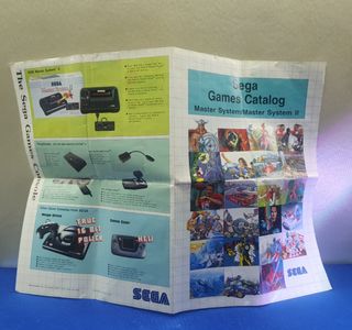 JUEGO MASTER SYSTEM SUBMARINE ATTACK 