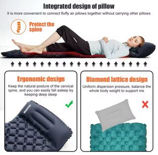 Colchón Inflable PACOONE para Acampar