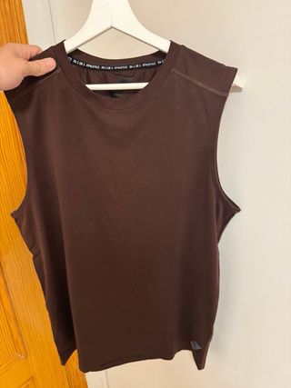 Camiseta sin mangas Zara entrenamiento T/M