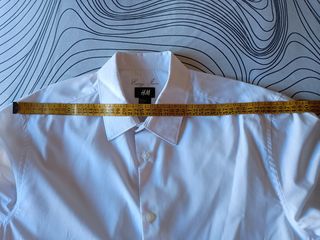 Camisa H&M Easy Iron Talla M Blanca. Baturro 