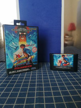 MEGADRIVE STREET FIGHTER 2 ORIGINAL 