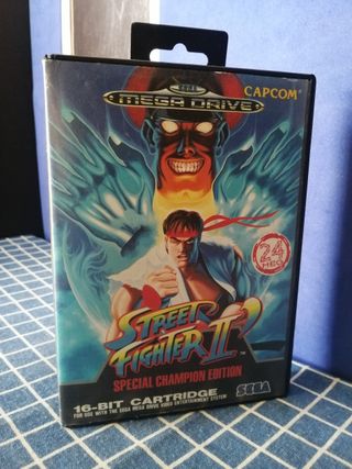 MEGADRIVE STREET FIGHTER 2 ORIGINAL 