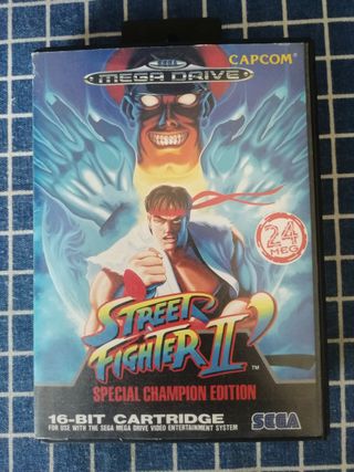 MEGADRIVE STREET FIGHTER 2 ORIGINAL 