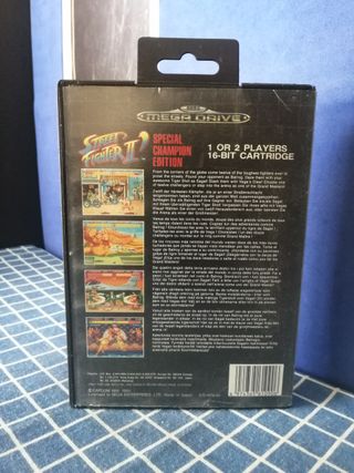 MEGADRIVE STREET FIGHTER 2 ORIGINAL 