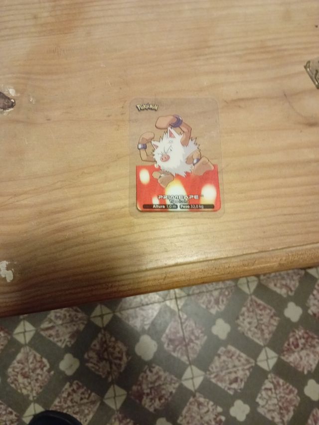 Carta Pokémon Lamincards Primeape