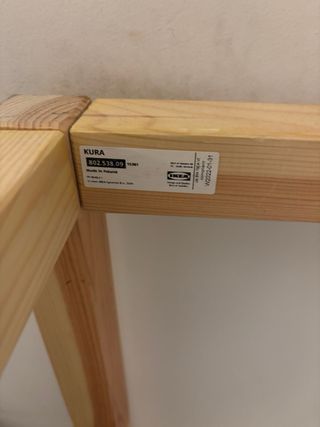 Cama Ikea Kura Reversible