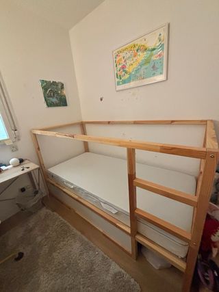 Cama Ikea Kura Reversible