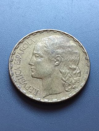 Moneda de 1 Peseta de 1937