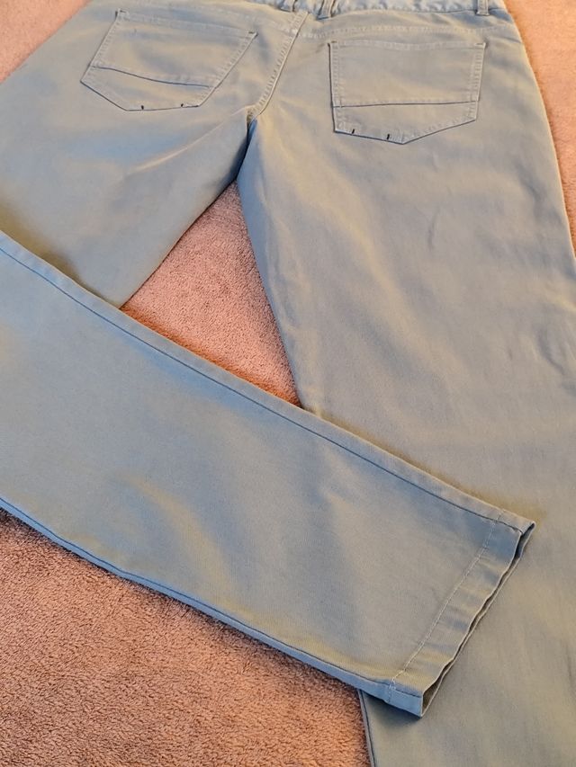 Pantalones de vestir hombre azul