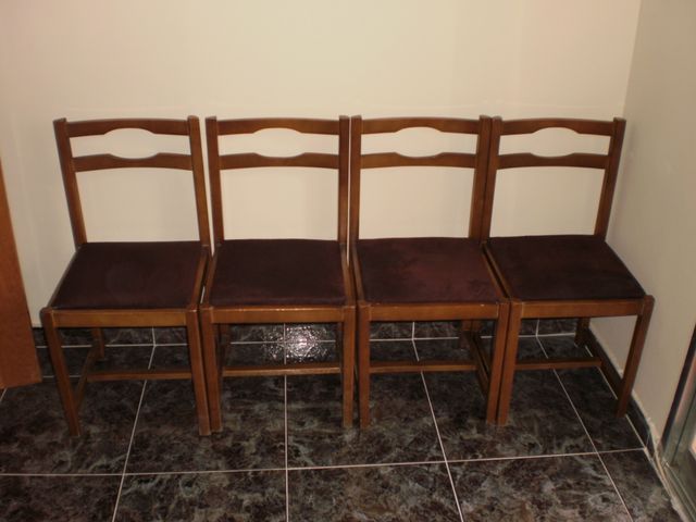 4 sillas comedor buen estado