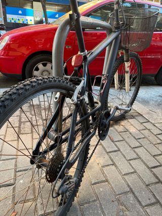 Bicicleta Aluminio 26 con Cesta