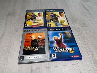 Pack PES PS2 – Nostalgia fútbol retro (4 juegos)