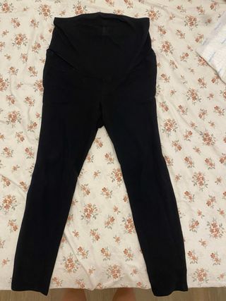 Leggings premamá H&M negros Talla M