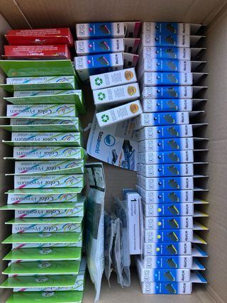 Lotto 50 cartucce d'inchiostro stampanti varie marche 