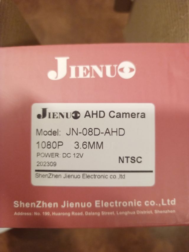 Cámara Seguridad JENUO 1080P NTSC
