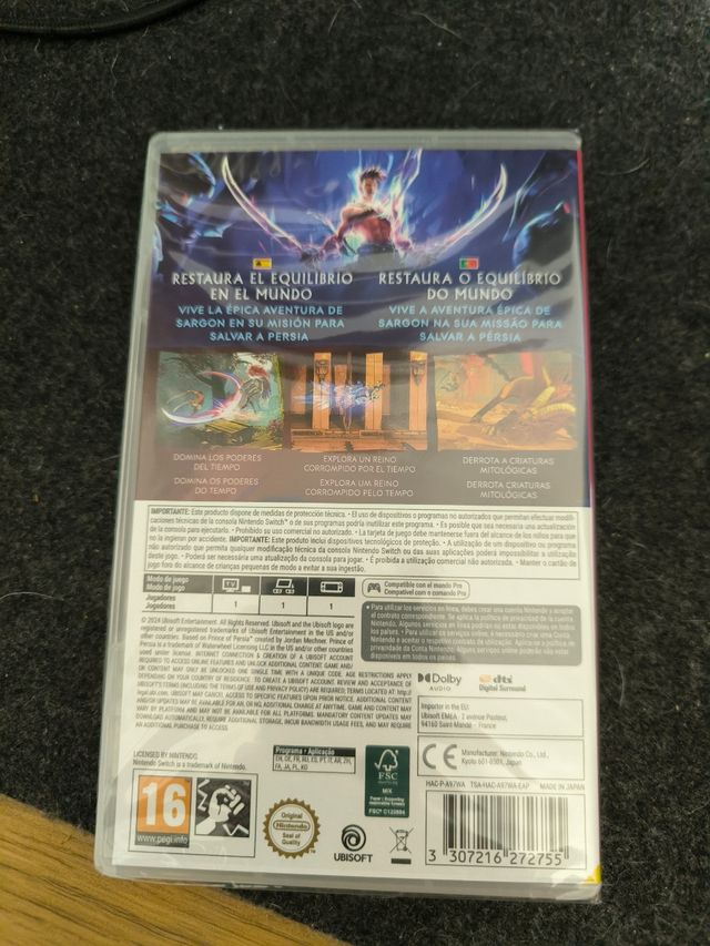 Prince of Persia: The Lost Crown Switch