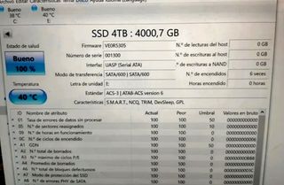 PAk !!SSD 4TB (TESTADO)+CAJA  EXTERNA.+ CABLE SATA