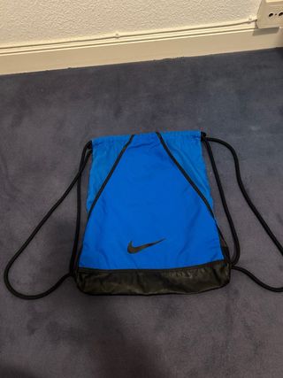Bolsa de Cuerda Nike Azul y Negra